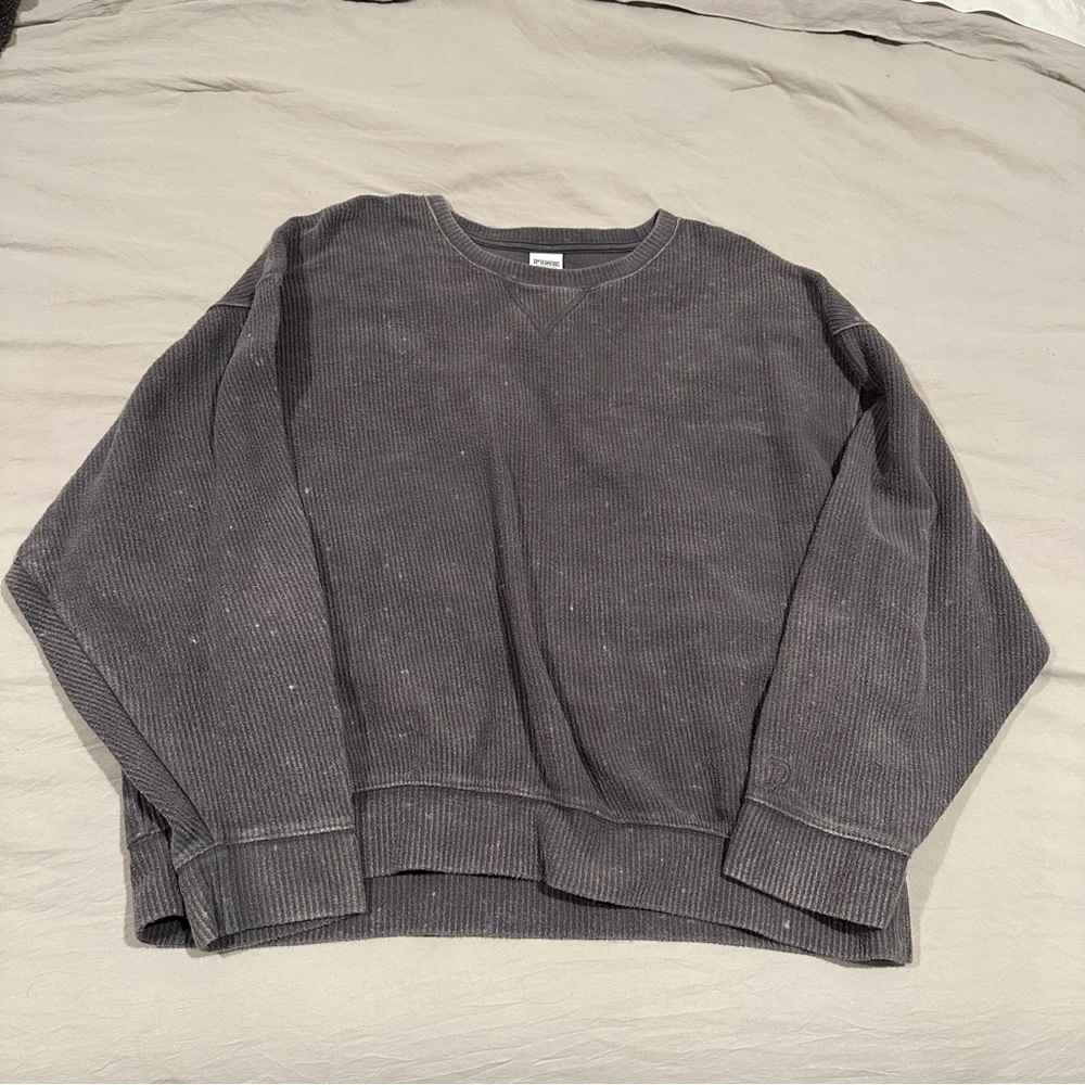PINK Victoria's Secret Charcoal Long Sleeve